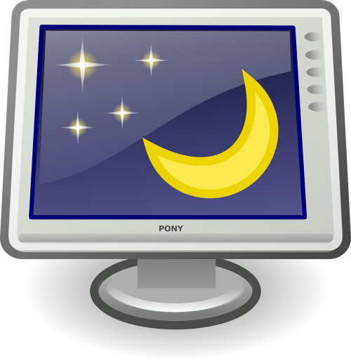 screensaver display monitor