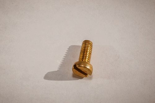 screw brass metal
