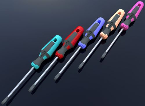 screwdriver tool color