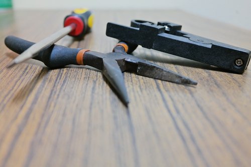 screwdriver  tweezers  network