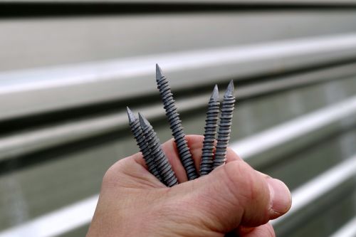 screws nails sharp