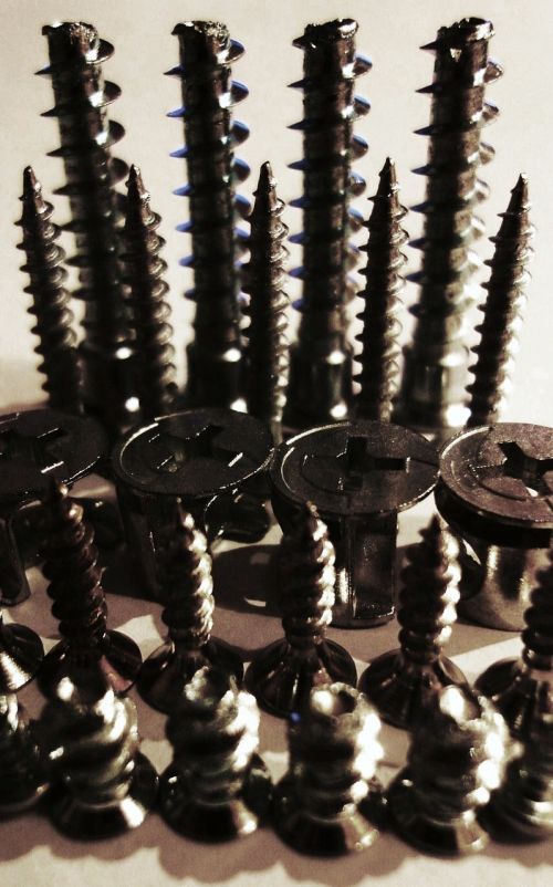 screws metal metallic