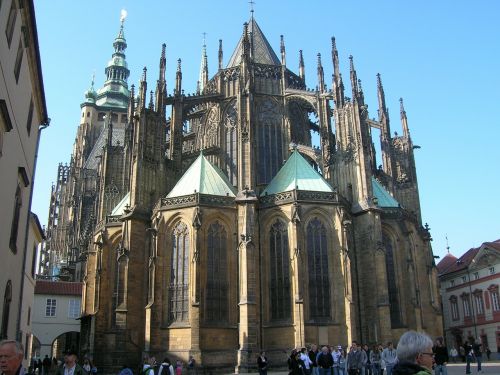 sct vitus cathedral architecture building