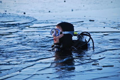 scuba diving new year slovenia