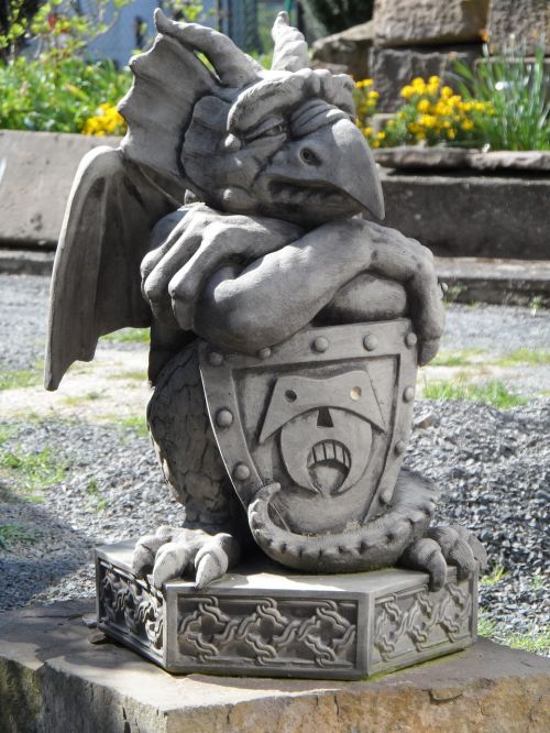 sculpture gnome gargoyle