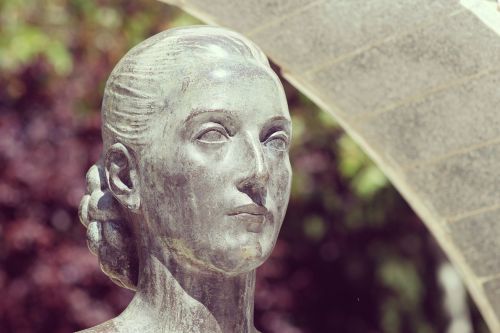 sculpture bust bronze