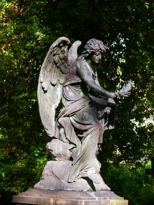 sculpture cemetery angel