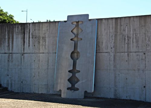 sculpture steel inox