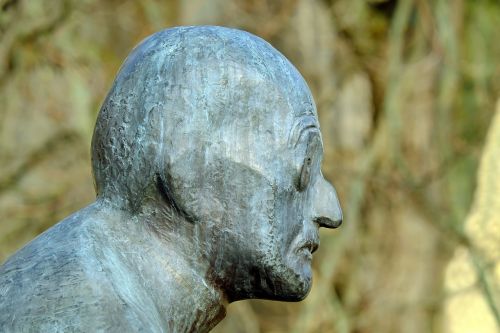 sculpture bronze portrait