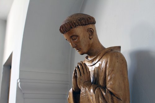 sculpture  statue  monk