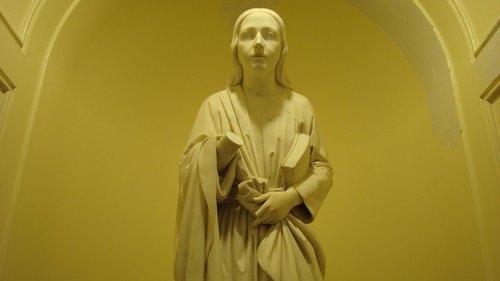 sculpture  art  saint