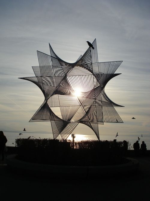 sculpture ouchy lausanne