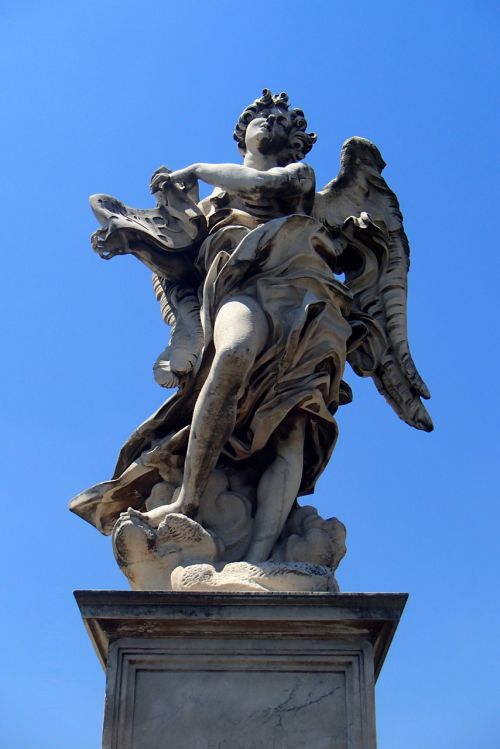 sculpture angel figure