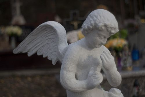 sculpture angel figure