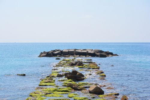 sea breakwater water