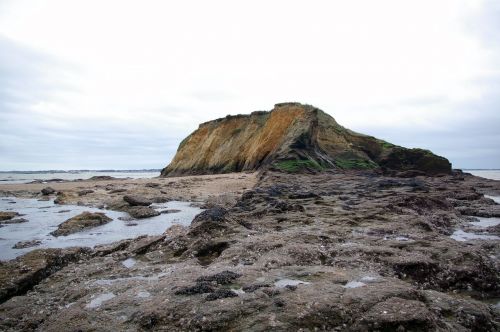 sea brittany rock