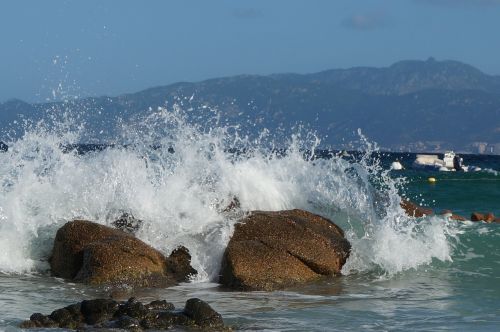 sea storm corsican