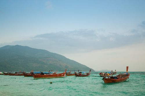 thailand no people boats