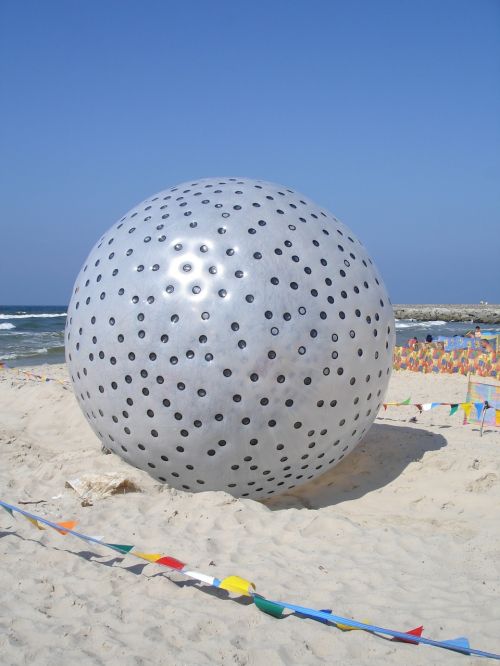 sea beach zorbing