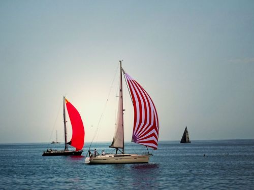 sea sky boat