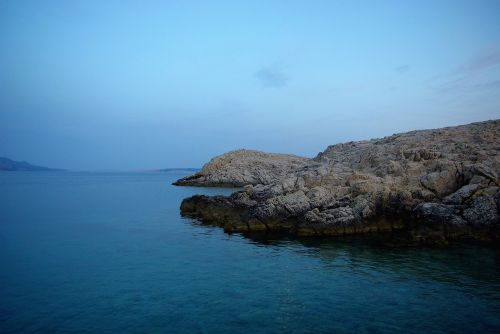 sea rock croatia