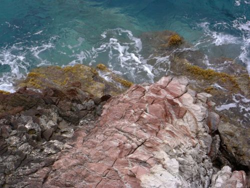 sea rock stones