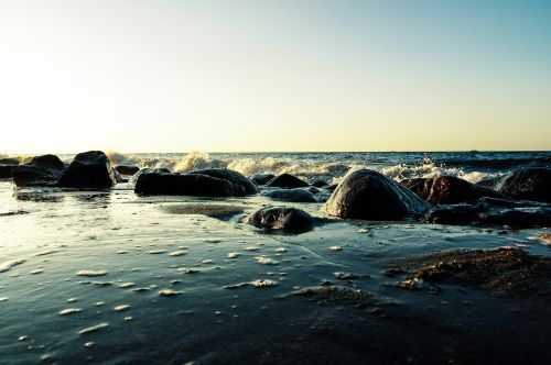 sea stones rock