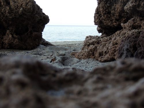 sea beach rocks