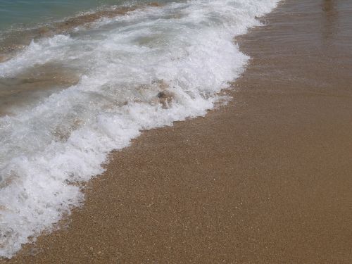 sea beach foam