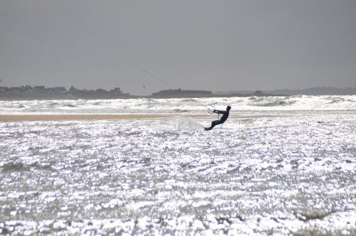 sea kite surfing water sports