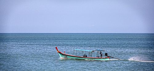 sea thailand fishing boat