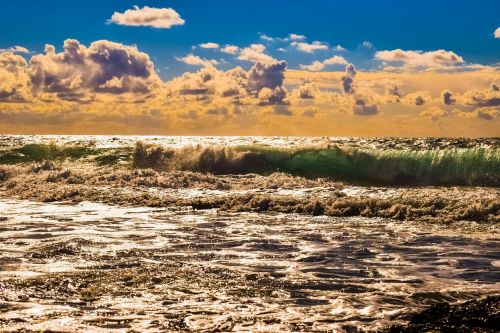 sea wave sky