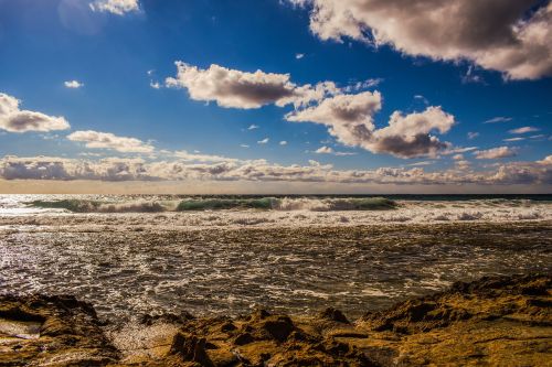 sea wave sky