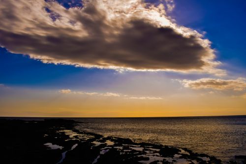 sea sky clouds