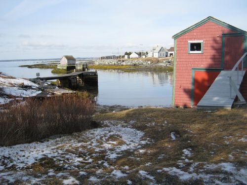 sea village landscape