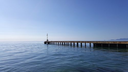 sea pier water