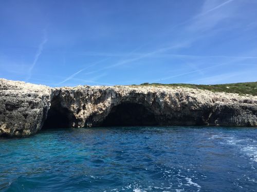 sea blue cave