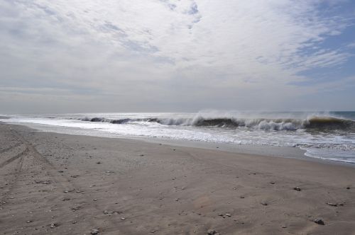 sea waves beach