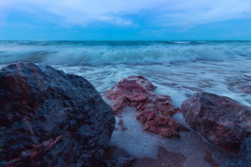 sea sandy beach seashore