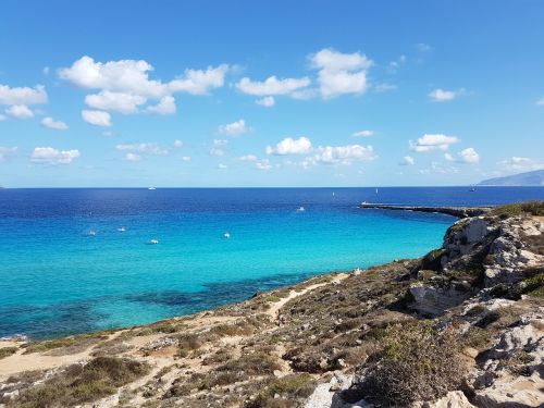 sea blue sicily