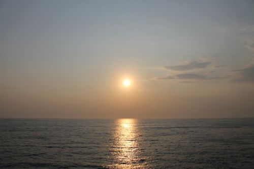 sea sunset