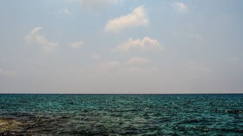 sea sky clouds