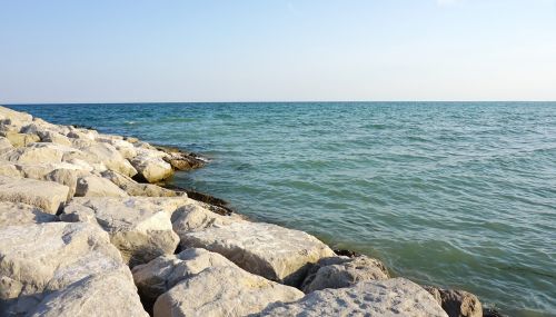 sea sky stones