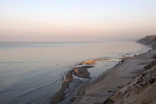 sea evening beach