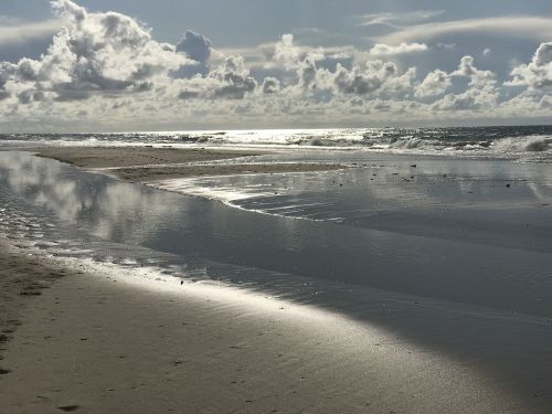 sea beach abendstimmung