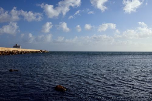 sea coast horizon