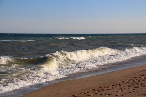 sea waves beach