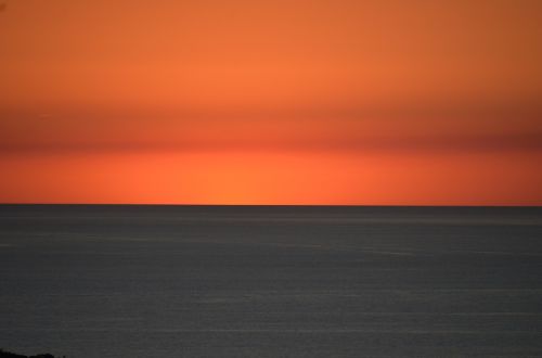 sea layer sun twilight