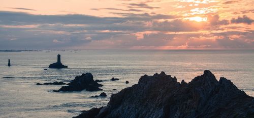 sea sunset cloud