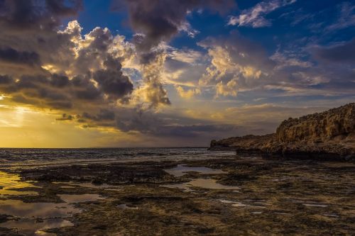 sea sky clouds